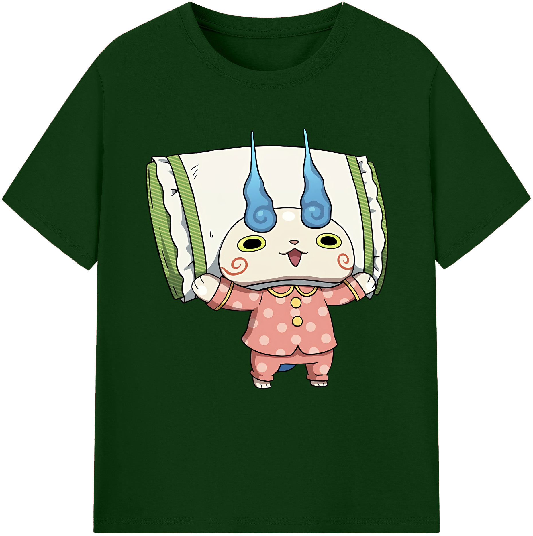 （画像用） 妖怪ウォッチ Yo-kai Watch 綿100％半袖Tシャツ（フロントプリント）